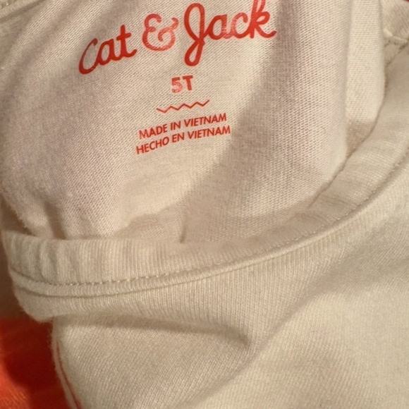 Cat & Jack Halloween cat tunic size 5T - Picture 2 of 6